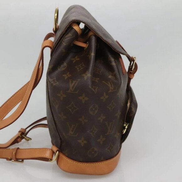 LOUIS VUITTON Monogram Montsouris MM Backpack M51136 LV Auth BA5166 - Picture 5 of 16